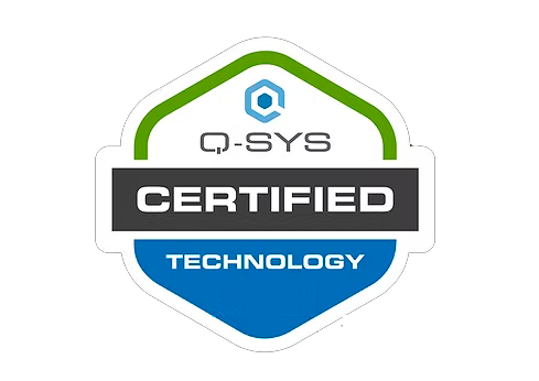 Logo Certificado Q-SYS